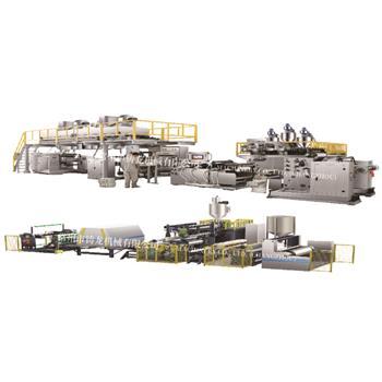 ZLX-LM系列擠出淋膜復合(he)生(sheng)產(chan)線(xian)