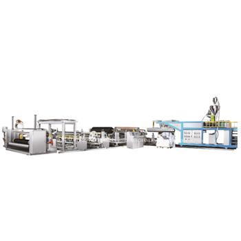 ZLX-C系列汽車(che)內(nei)飾(shi)/地(di)毯/腳(jiao)墊(dian)擠出淋膜復合(he)生(sheng)產(chan)線(xian)